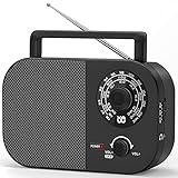 Tragbares Radio AM,FM,SW,UKW Kofferradio Netz und Batteriebetrieb, mit Bestem...