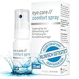 Hyaluron Augenspray mit Liposomen – für Kontaktlinsen - 15ml Augenspray gegen...