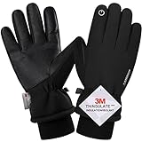Winterhandschuhe, coskefy Warme Touchscreen Handschuhe Herren Damen,...