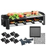 Raclette Grill | 8 Personen | Raclette Gerät | Raclettegrill | Party Grill |...