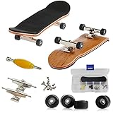 QINIFIFY Mini-Griffbrett, Professionelle Finger Skateboard Ahorn Holz DIY...