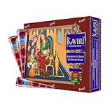 Kaveri Premium Natural Mehndi Henna Cones Non Permanent Tattoos Red Brown 12...