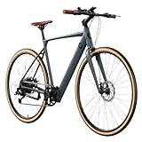 Cecotec Elektro-Stadtfahrrad Sprint Silver, 250W, 28-Zoll-Räder, 70 km...