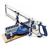 Wiltec Gehrungssäge 600 mm, -45° bis +45°, Schnittbreite 110 mm/160 mm,...