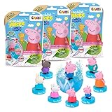 INKEE SURPRISE - 3er Set Peppa Pig Badekugeln Kinder mit Überraschung, Peppa...