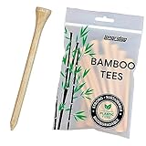LONGRIDGE Bamboo Tees 83Mm Natural (30 Pcs)