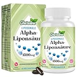 Liposomale Alpha-Liponsäure Weichkapseln 1500mg pro Portion, mit...
