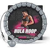 Active 100 Gewichteter Hula Hoop, Infinity Smart Hula Hoops mit 16 Knoten, 360...