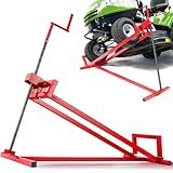 Arebos Rasentraktorheber | 450 kg | +45° Neigung verstellbar | Rasentraktor...