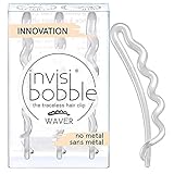 Invisibobble Haarspangen Crystal Clear I 3x Haarspangen transparent für...