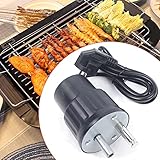 220V Grillmotor,Barbecue Rotator Motor Grill Elektrische Maschine Outdoor BBQ...