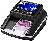 Banknotenprüfer & Geldzählmaschine 2in1 STANEW, Geldscheinprüfer für falsche...