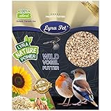 Lyra Pet® | 10 kg Sonnenblumenkerne Geschält Bruch | Wildvogelfutter...