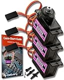 AZDelivery 3 x Servo MG90S Mikro-Servomotor kompatibel mit Arduino inklusive...