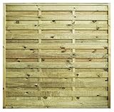 AVANTI TRENDSTORE - Lara - Gartensichtschutzwand, mit Rahmen 4,4x4,4cm und...