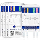 5x LuxmedIQ Drogen Schnelltest für 8 Drogenarten - Urin Drogentest Multi 8 -...
