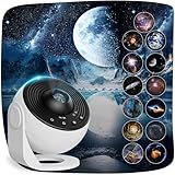 Macchiatto Upgrade sternenhimmel projektor, Galaxy Projector Lamp with 13 Planet...
