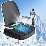 LifeUp USB-Kühl-Sitzbezug für Auto, Bürostuhl, kühlendes Sitzkissen mit 5...