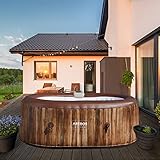 Arebos Whirlpool | Aufblasbar | In- & Outdoor | 190x120 cm oval | 2 Personen |...