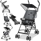 KIDIZ® Kinderwagen CITY Buggy Kinderbuggy klappbar Sportwagen Faltbar 360°...