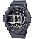 Casio Unisex-Erwachsene Digital Quartz Uhr mit Kunststoff Armband...