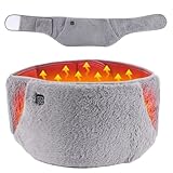 Elektrischer Wärmegürtel, 2 in 1 Wärmegürtel Rücken, Tragbares Heizkissen,...