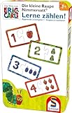 Schmidt Spiele 51238 Kleine Raupe Nimmersatt, Lerne zählen, Reisespiel in der...