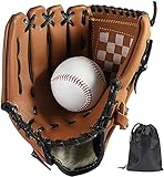 LeapBeast Rechte Hand Baseball Handschuhe - Softball Handschuhe mit Einem Ball,...