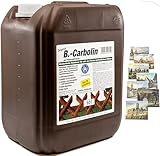 KOVA® 1x 10L B-Carbolin Holzlasur + 1x Bildmagnet! Öl Holzfarbe für optimalen...