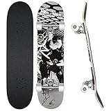 WeSkate Standard-Skateboards für Kinder, 31 x 7.88 cm, komplettes Skateboard...