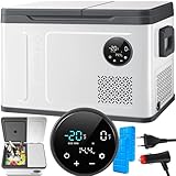 KESSER® Kompressor Kühlbox 2in1 Doppelzone Kühl & Gefrierfach 49 Liter...