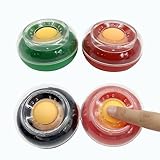 OHYER 4 Stück Fingeranfeuchter Finger Nass Schwamm Kunststoff Anfeuchter...