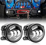 TINMAGI Nebelscheinwerfer, 4 Zoll 30W LED Frontstoßstange Nebel Licht Front,...