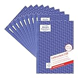 AVERY Zweckform 1720-10 Lieferschein (A5, selbstdurchschreibend, 2x40 Blatt)...