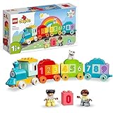 LEGO DUPLO Zahlenzug – Zählen Lernen - Montessori Spielzeug für Kleinkinder...