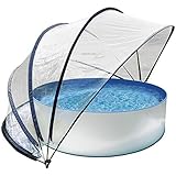 STEINBACH Pavillion Zelt Cabrio Dome 440 x 220 cm (Schwarz)