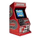 Mini-Arcade-Rennmaschine, 30 integrierte 8-Bit-Rennspiele, Auto-, Fahrrad-,...