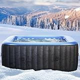 Whirlpool aufblasbar BRAST MSpa Tekapo für 6 Personen 185x185cm In-Outdoor Pool...