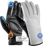 Valkental® Winddichte Fahrradhandschuhe - Gepolstert & Griffig |...