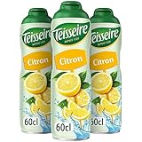 Teisseire Getränke-Sirup Lemon/Zitrone 600ml - Sirup der genauso schmeckt wie...