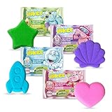 INKEE Bath Fizzer Mix 4er Pack - 4x Sprudelbad Kinder Badebomben mit Mandelöl,...