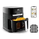 Moulinex Easy Fry & Grill Vision 4.2 L, Luftfritteuse und Grill mit Fenster, 70%...