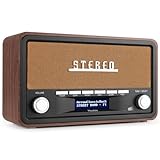 Audizio Foggia, Retro Radio, DAB Plus Radio, Bluetooth, Batterie- Netzbetrieb,...