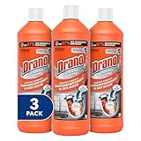 Drano (Mr Muscle) Küchen-Gel Rohrfrei Abflussreiniger, Rohrreiniger für die...
