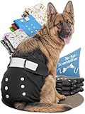 HUND IST KÖNIG Hundewindeln für Hündinnen (3 Stück) - Hochabsorbierende...