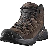 Salomon X Ultra 360 Leather Mid Gore-Tex Wasserdichte Herren Wanderschuhe,...