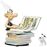 Plastoy SAS 128 - Asterix sitzt auf Bücherstapel * Neuauflage*