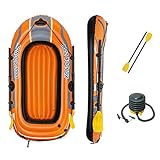 Bestway Schlauchboot-Set, Kondor 2000, 188 x 98 x 30 cm, für 1 Erwachsenen + 1...