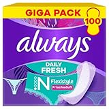 Always Daily Fresh Slim Flexistyle Slipeinlagen 100 Stück, Mit Frischeduft,...