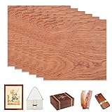 IKIER 6 Stück Rosenholz Sperrholzplatte, 300x300x3mm Palisander...